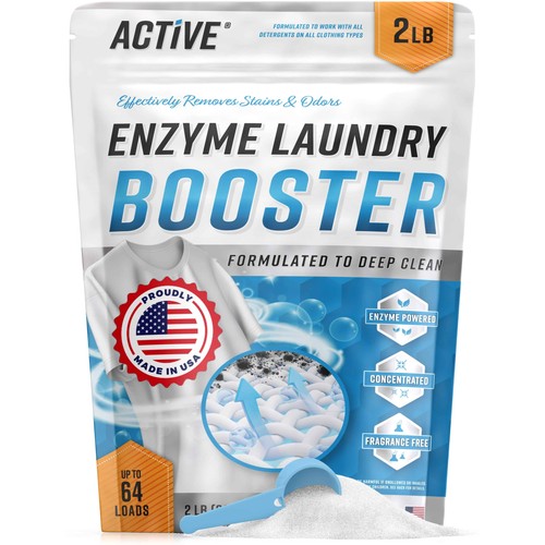 Enzyme laundry booster odor - laundry,