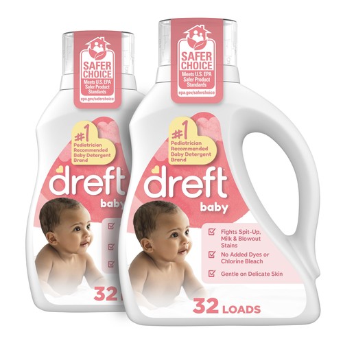 Dreft baby liquid laundry - dreft,