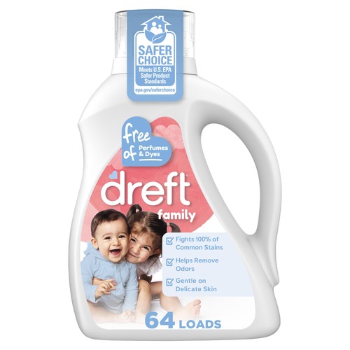 Dreft family liquid laundry - liquid,
