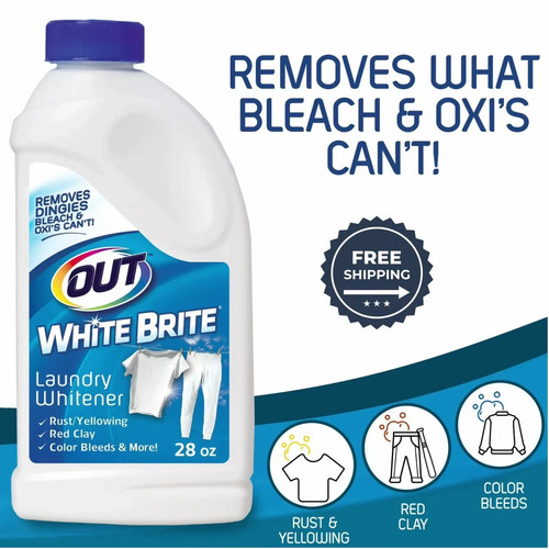 Out white brite laundry - white,