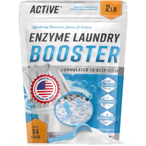 Enzyme laundry booster odor - enzyme,