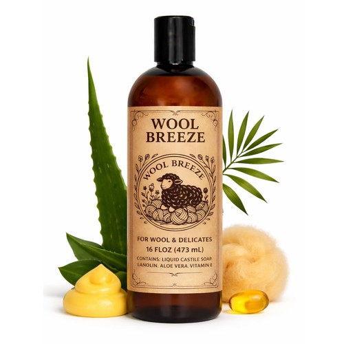 Wool wash detergent with - wash,