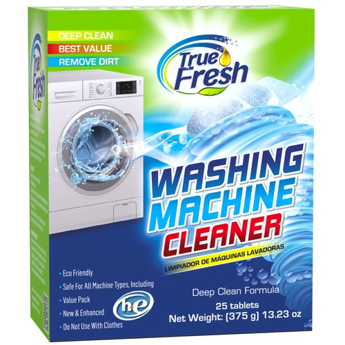 Washing machine cleaner - machine,